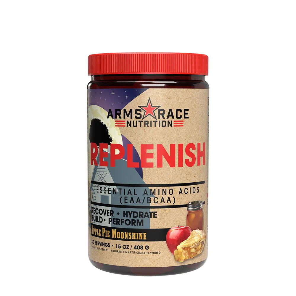 GNC Arms Race Nutrition Replenish Essential Amino Acids Apple Pie